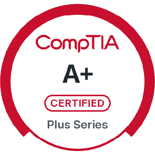 CompTIA A+ ce badge