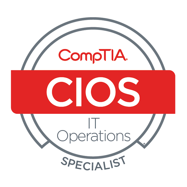 CompTIA IT Operations Specialist (CIOS) badge