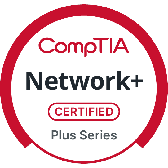 CompTIA Network+ ce badge