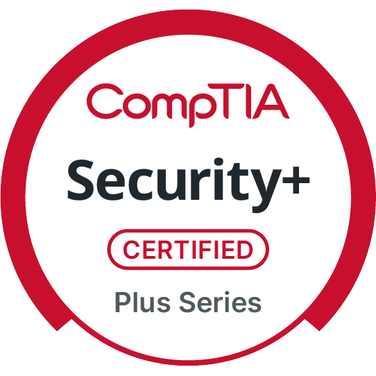 CompTIA Security+ ce badge