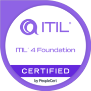 ITIL 4 Foundation badge